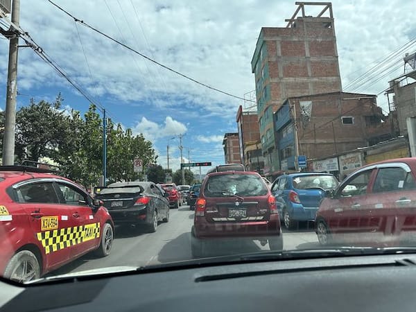 Driving in Cusco